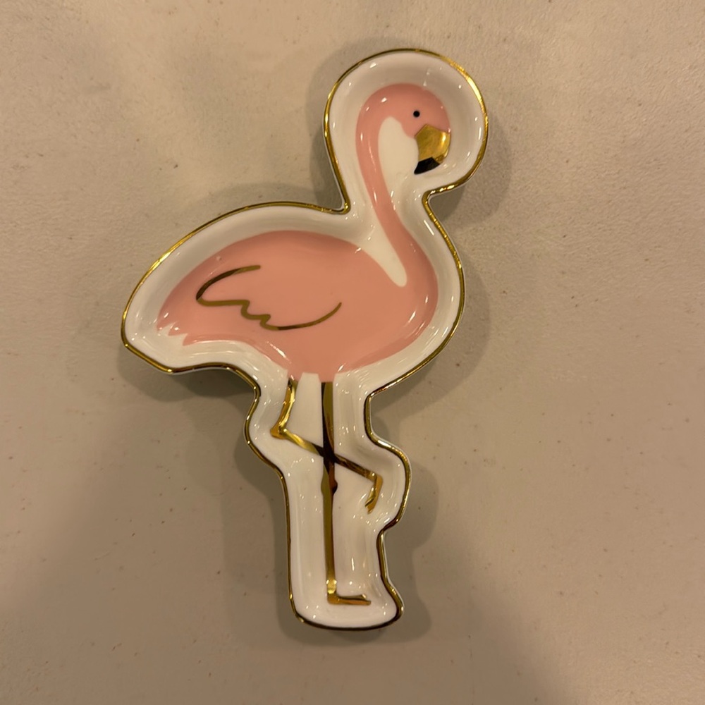 Flamingo Trinket Tray